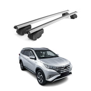 Dachträger Grundtäger für Toyota Rush 2018-2026 75kg Aluminium Silber 2 tlg