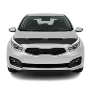 Haubenbra Steinschlagschutz Bonnet Bra für Kia Ceed 2012-2016 Schwarz Halb