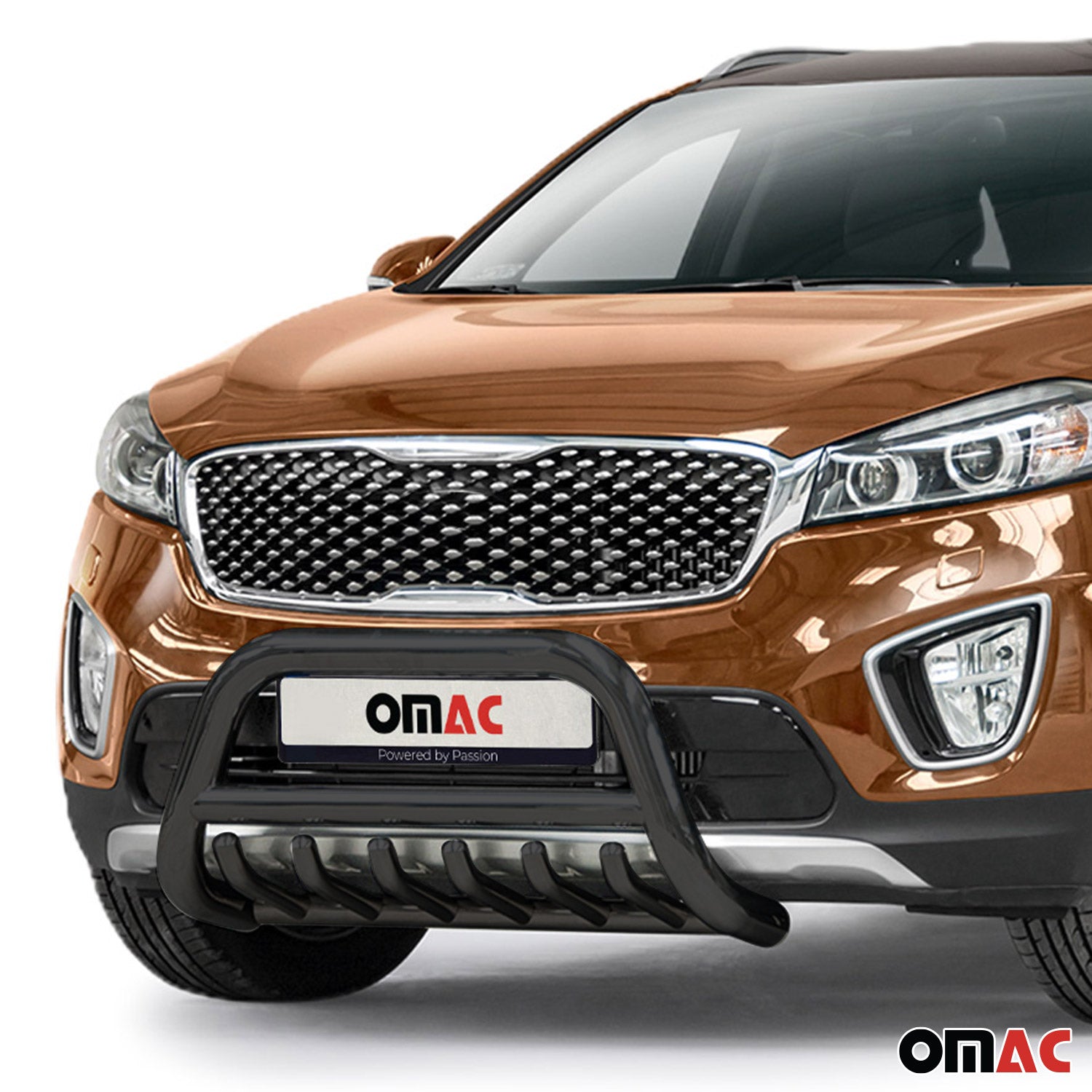 Frontbügel Frontschutzbügel für Kia Sorento 2015-2018 mit ABE Stahl Schwarz