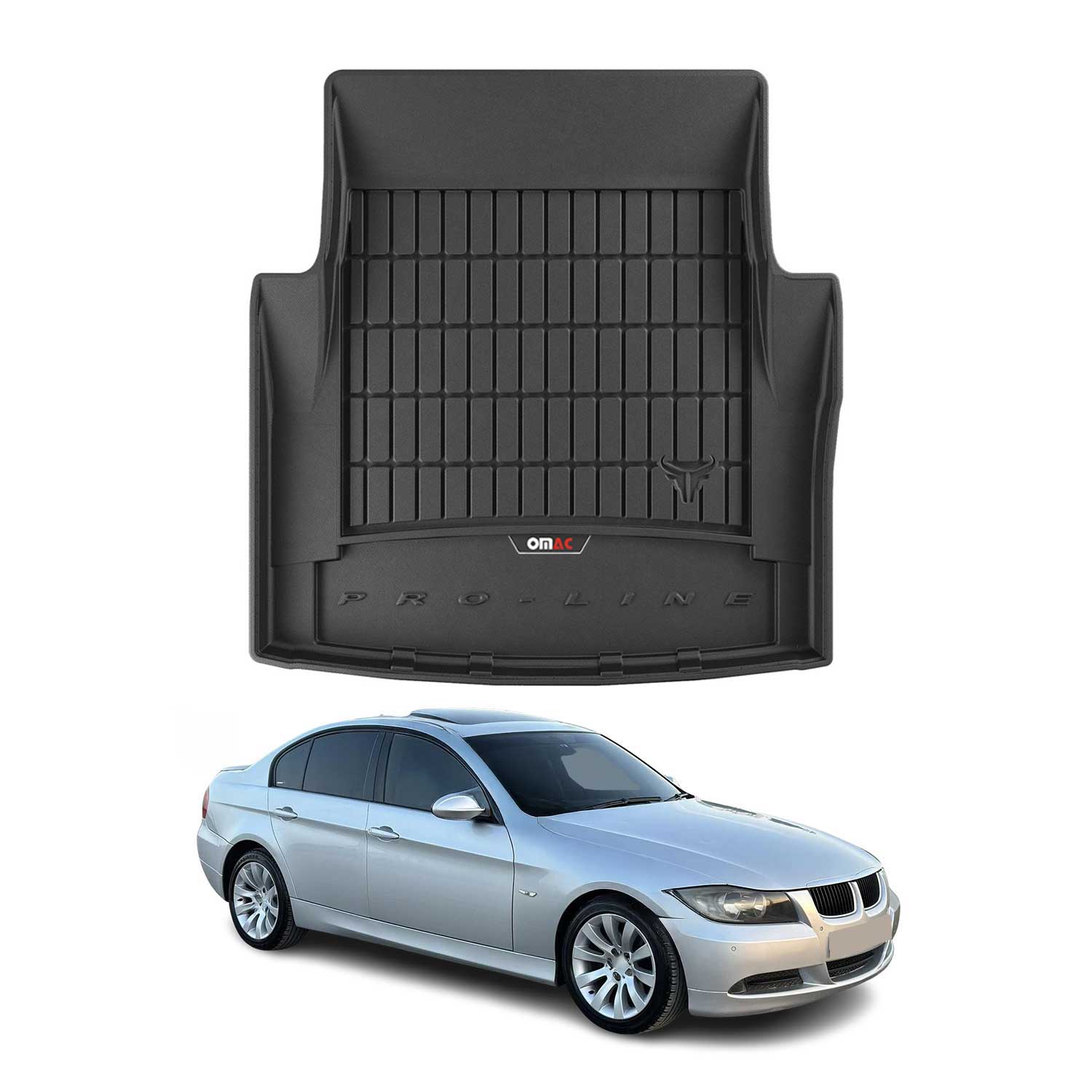OMAC Gummi Kofferraumwanne für BMW 3er E90 Limo 2004-2011 TPE Laderaumwanne