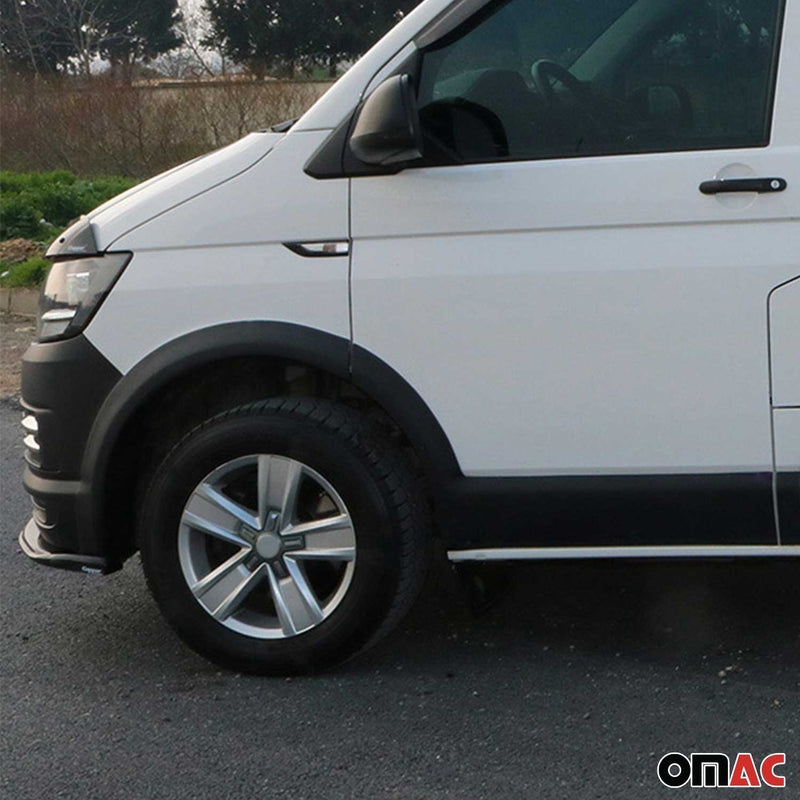 Radlaufschutz Kotflügel für VW T6 2015-2019 L1 Kurzer LHD ABS Schwarz 11tlg