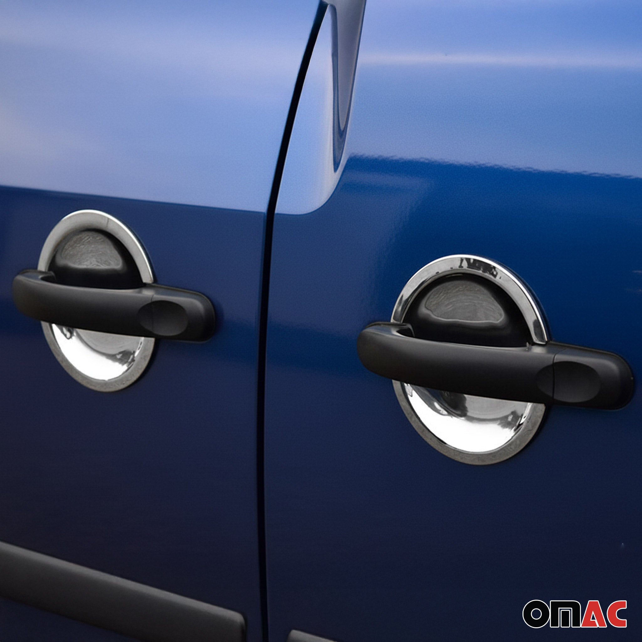 Türgriffschalen Türgriffmulden für VW Transporter T5 2003-2015 Edelstahl Chrom