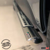Stahl Seitenschweller Schwellerrohre für Isuzu D-Max Double Cab 2012-2019 Grau