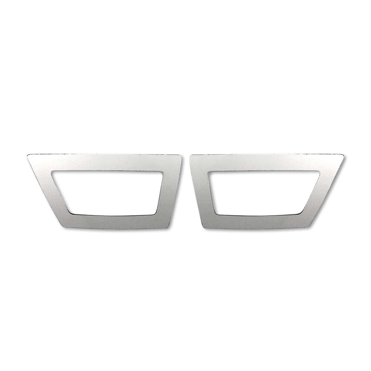 Blinkerrahmen Signalblende Blinker Umrandung für Opel Corsa Edelstahl Chrom 2x