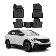 OMAC Gummimatten Fußmatten für Renault Austral Mild Hybrid 2022-2026 TPE Schwarz
