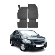 OMAC Gummi Fußmatten für Chevrolet Malibu 2008-2016 Automatten TPE Schwarz 4x