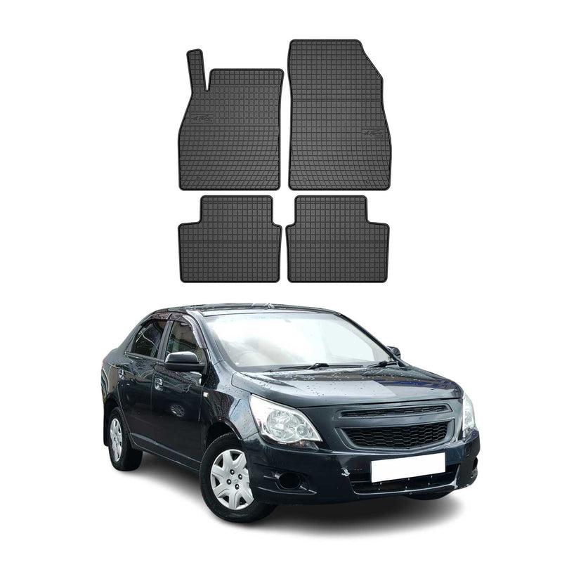 OMAC Gummi Fußmatten für Chevrolet Malibu 2008-2016 Automatten TPE Schwarz 4x