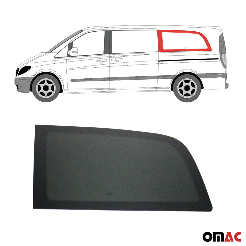 Seitenfenster Sicherheitsglas für Mercedes Vito W639 2003-2014 Vorne Links L3