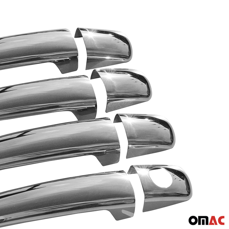 Türgriff Blende Türgriffkappen für Citroen C4 2004-2010 4-Tür Edelstahl 8x