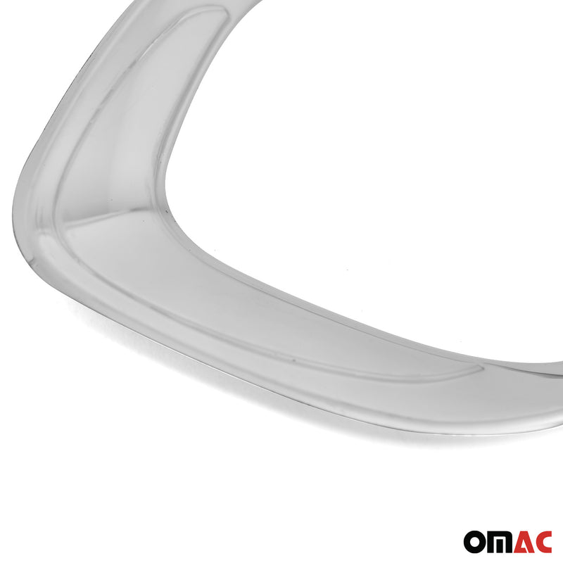 Nebelscheinwerfer Rahmen Umrandung für Kia Sorento 2010-2012 Edelstahl Silber 2x