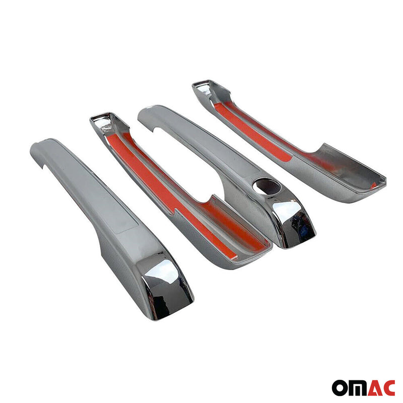 Türgriff Blende Türgriff Abdeckung für VW Golf 1974-1983 Chrom ABS Silber 2tlg