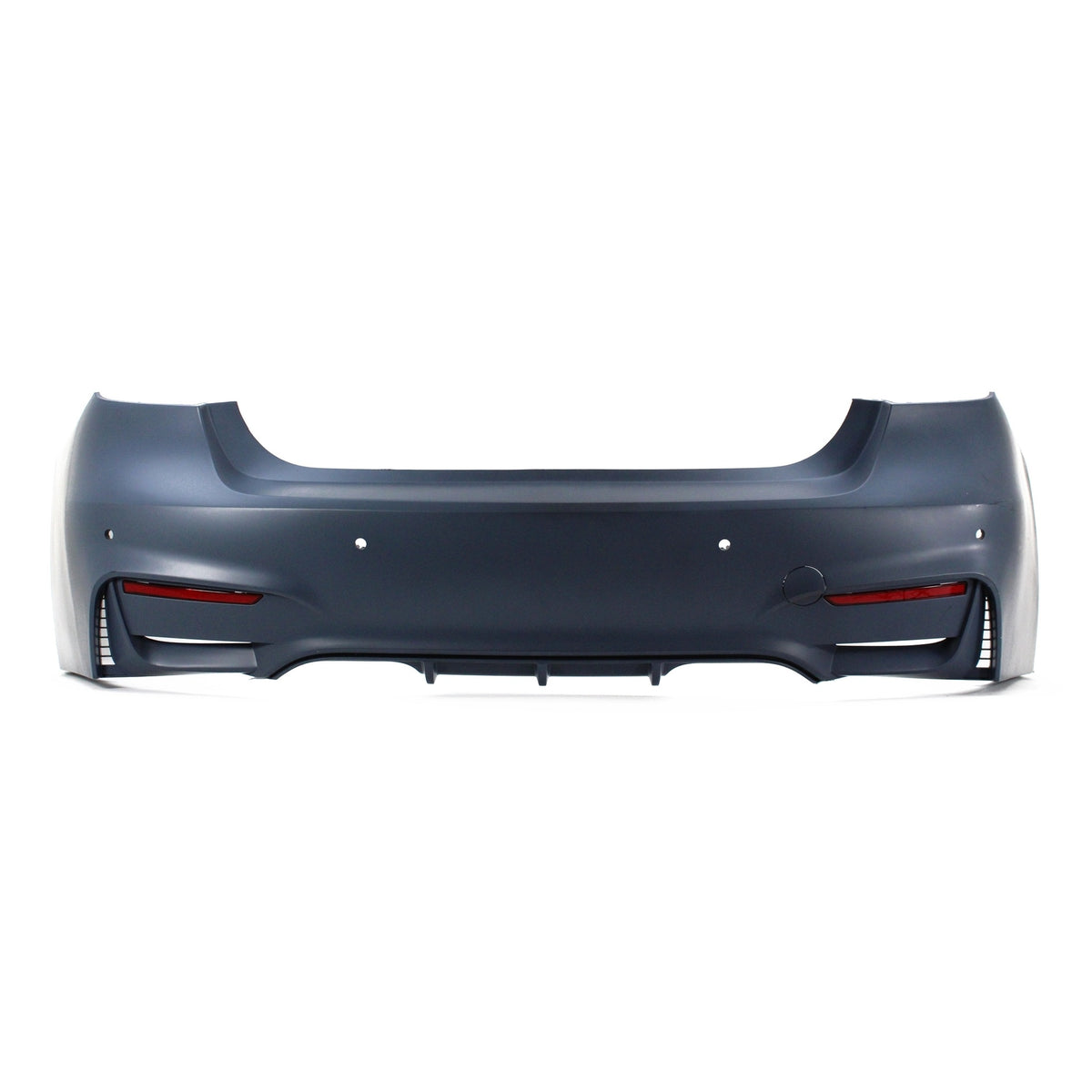 JOM Heckstoßstange für BMW 3er F30 M-Paket 2011- re/li Schalldämpferausgang Sport-Design PDC