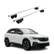 Dachträger Grundträger für Renault Austral 2022-2026 Stahl Silber 2tlg