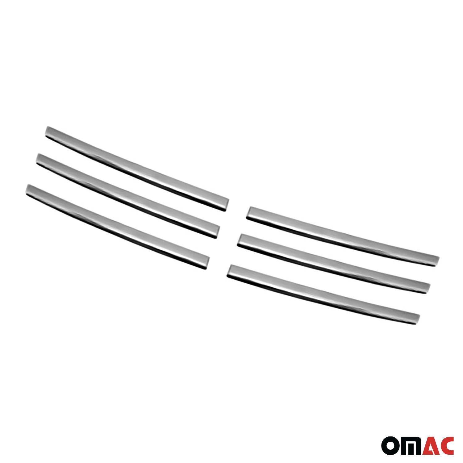 Kühlergrill Leisten Grillleisten für VW Sharan 1995-2000 Edelstahl Chrom 6tlg