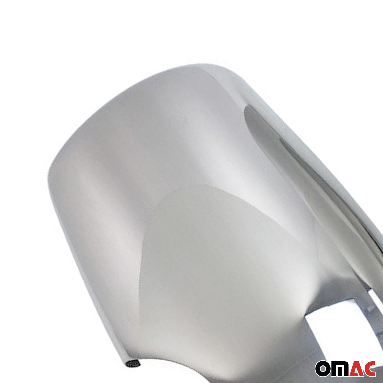 Spiegelkappen Spiegelabdeckung für Ford Transit 2000-2012 Chrom ABS Silber 2tlg