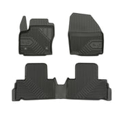 Fußmatten Gummimatten No.77 für Ford Galaxy II 2009-2015 TPE Schwarz 4 teile