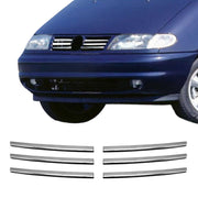 Kühlergrill Leisten Grillleisten für VW Sharan 1995-2000 Edelstahl Chrom 6tlg