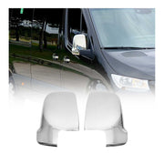 Spiegelkappen Spiegelabdeckung für Mercedes Sprinter 907 910 2018-2026 Edelstahl