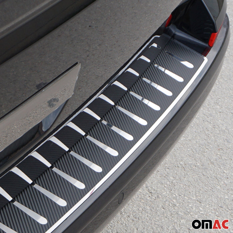 Ladekantenschutz Stoßstange für VW T6 T6.1 2015-2024 Einzeltür Kohlefaserfolien