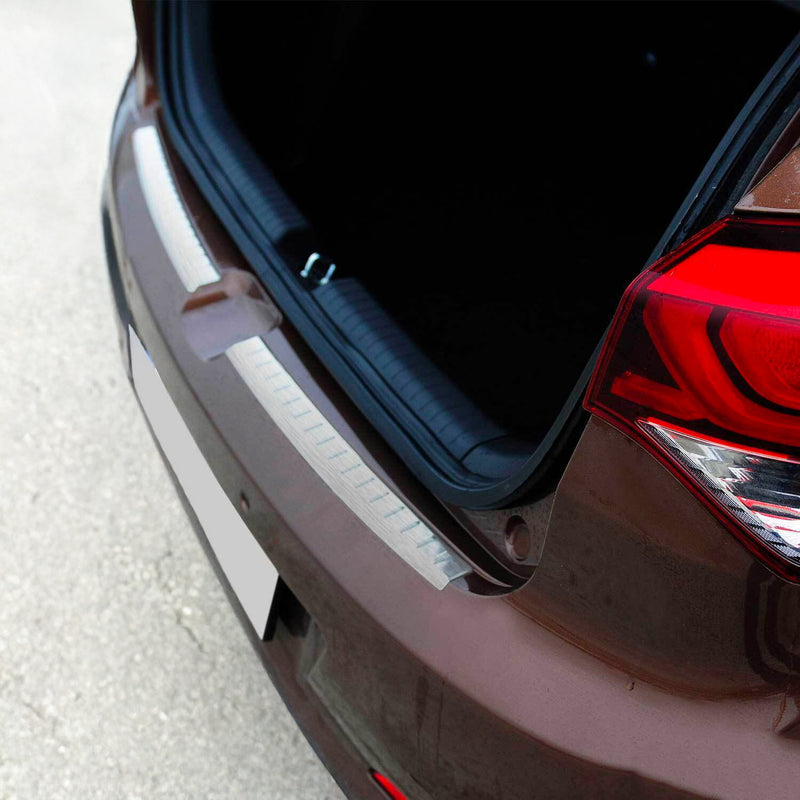 Ladekantenschutz Stoßstangenschutz für Hyundai i20 2014-2020 Chrom Gebürstet