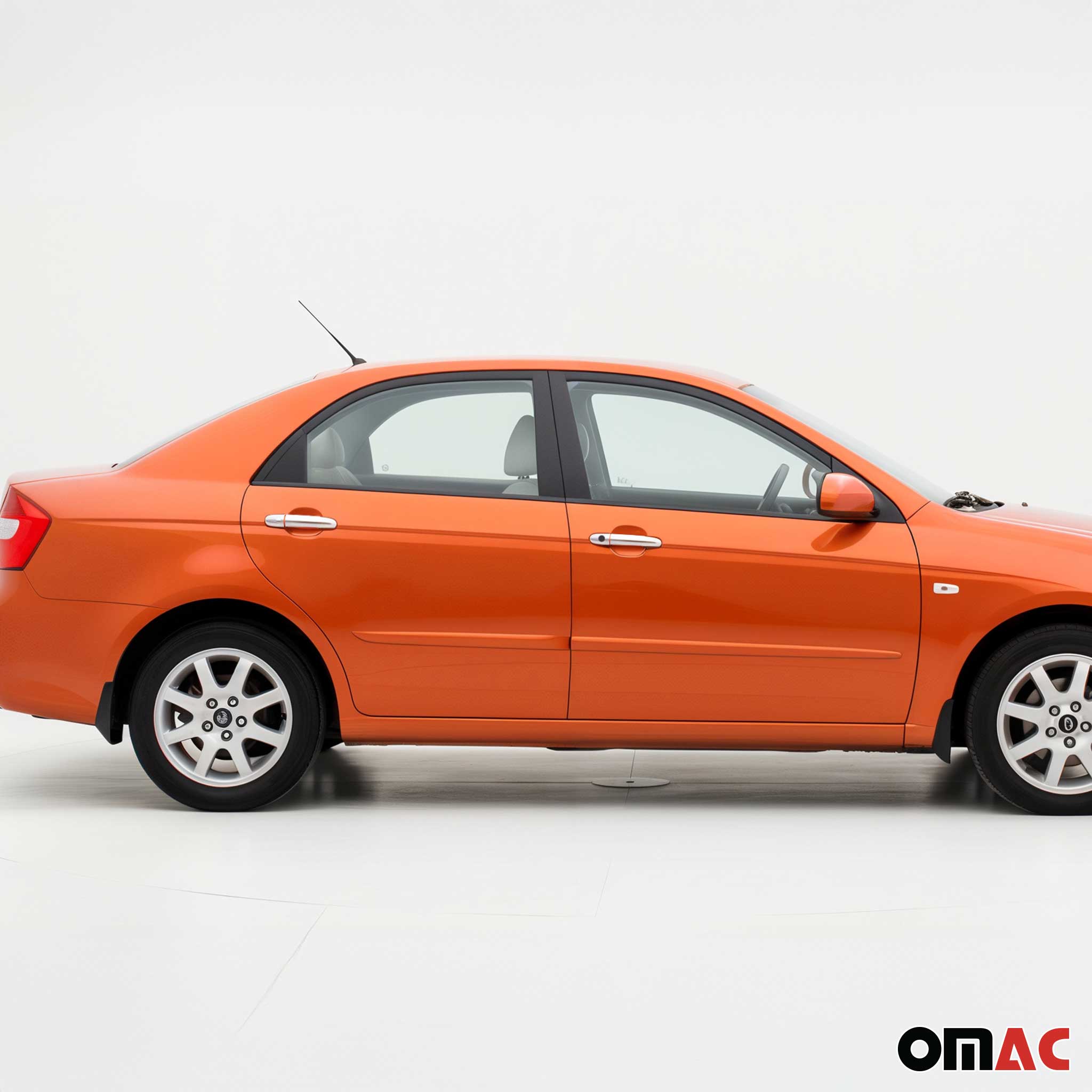 Türgriff Blende Türgriffkappen für Kia Cerato 2004-2008 4-Tür Chrom ABS 8x