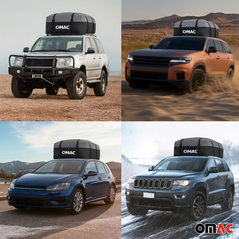 Auto Dachtasche Dachkoffer Dachbox Faltbar Gepäcktasche 500 Liter Volumen