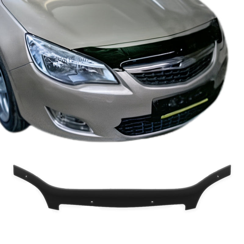 Motorhaube Deflektor Steinschlagschutz für Opel Meriva 2003-2010 Schwarz