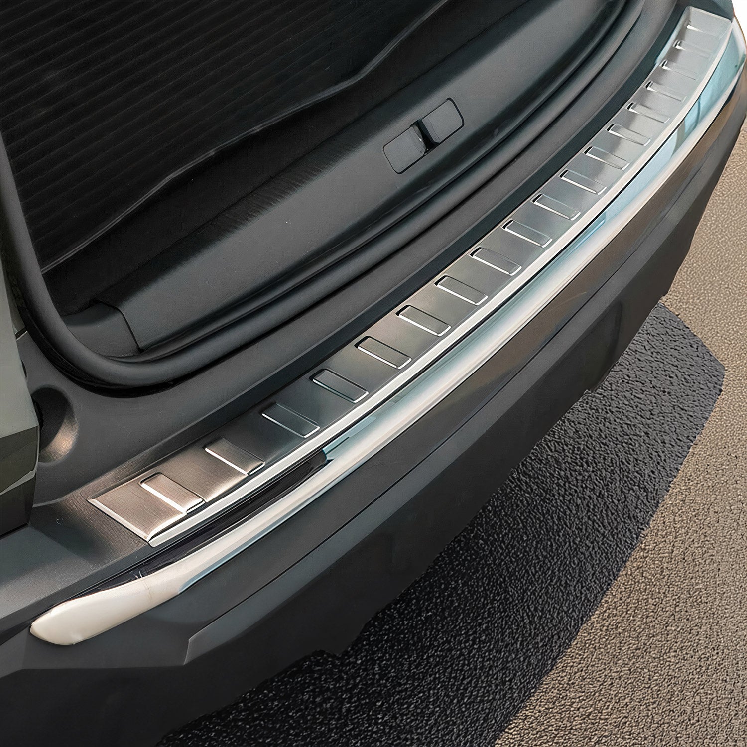 Ladekantenschutz Stoßstange für Audi A7 I 2010-2018 Edelstahl Chrom B-ware