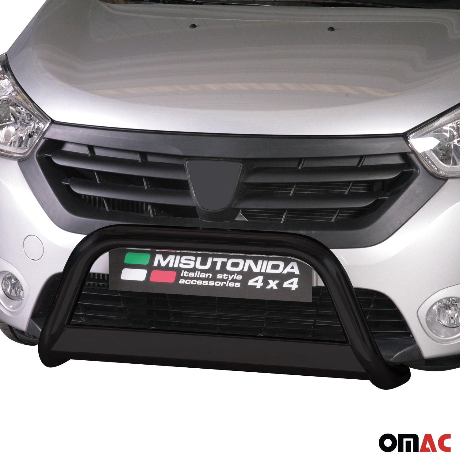 Frontbügel Frontschutzbügel für Dacia Dokker 2012-2017 ø63mm Stahl Schwarz