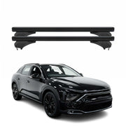 Menabo Dachträger Grundtäger für Citroen C5 X E43 2022-2026 Aluminium Schwarz 2x