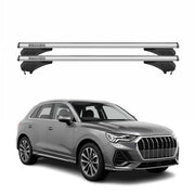 Menabo Dachträger Grundtäger für Audi Q3 F3 2018-2025 Aluminium Silber 2 tlg
