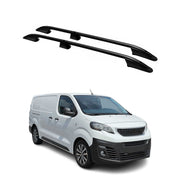 Dachreling Dachgepäckträger für Peugeot Expert / Traveller 2016-26 L2 Schwarz 2x