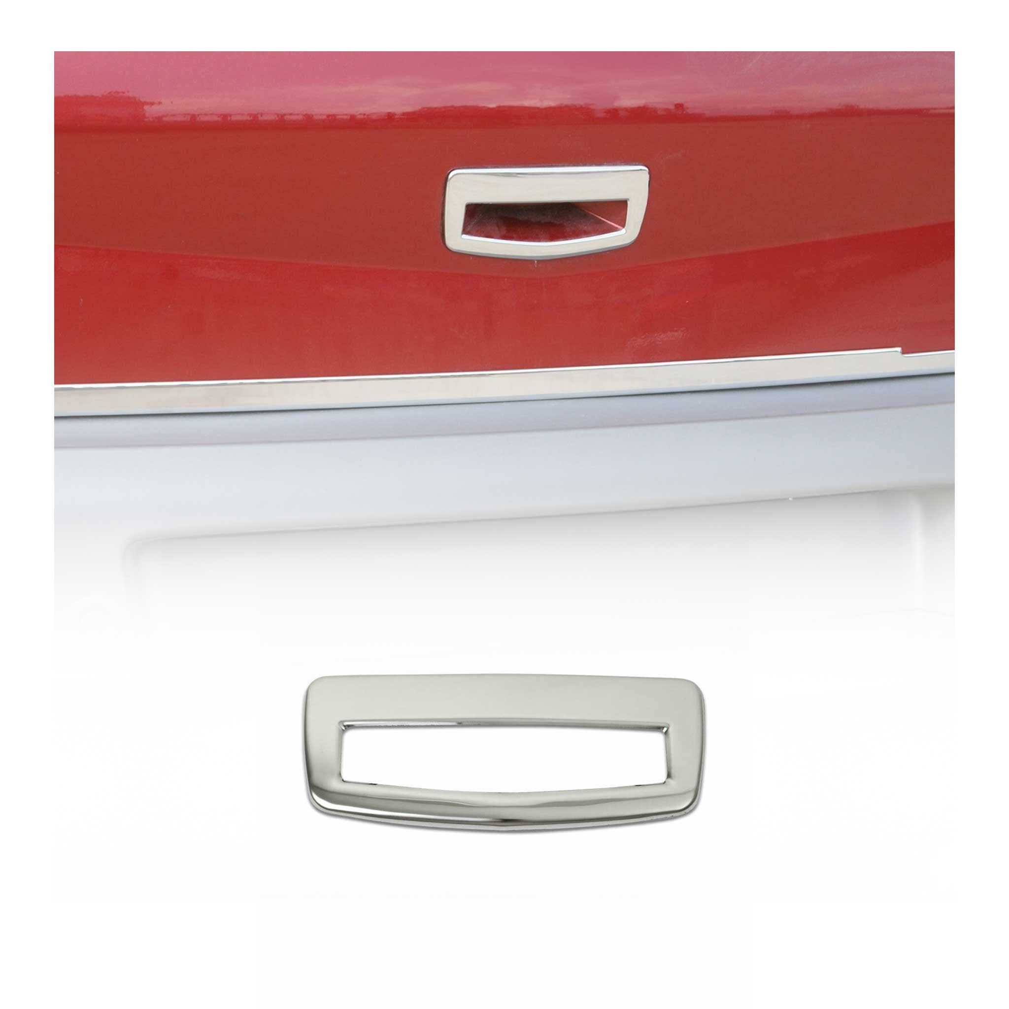 Heckklappe Kofferraumöffner Griff für Renault Megane 2002-2009 Edelstahl Chrom