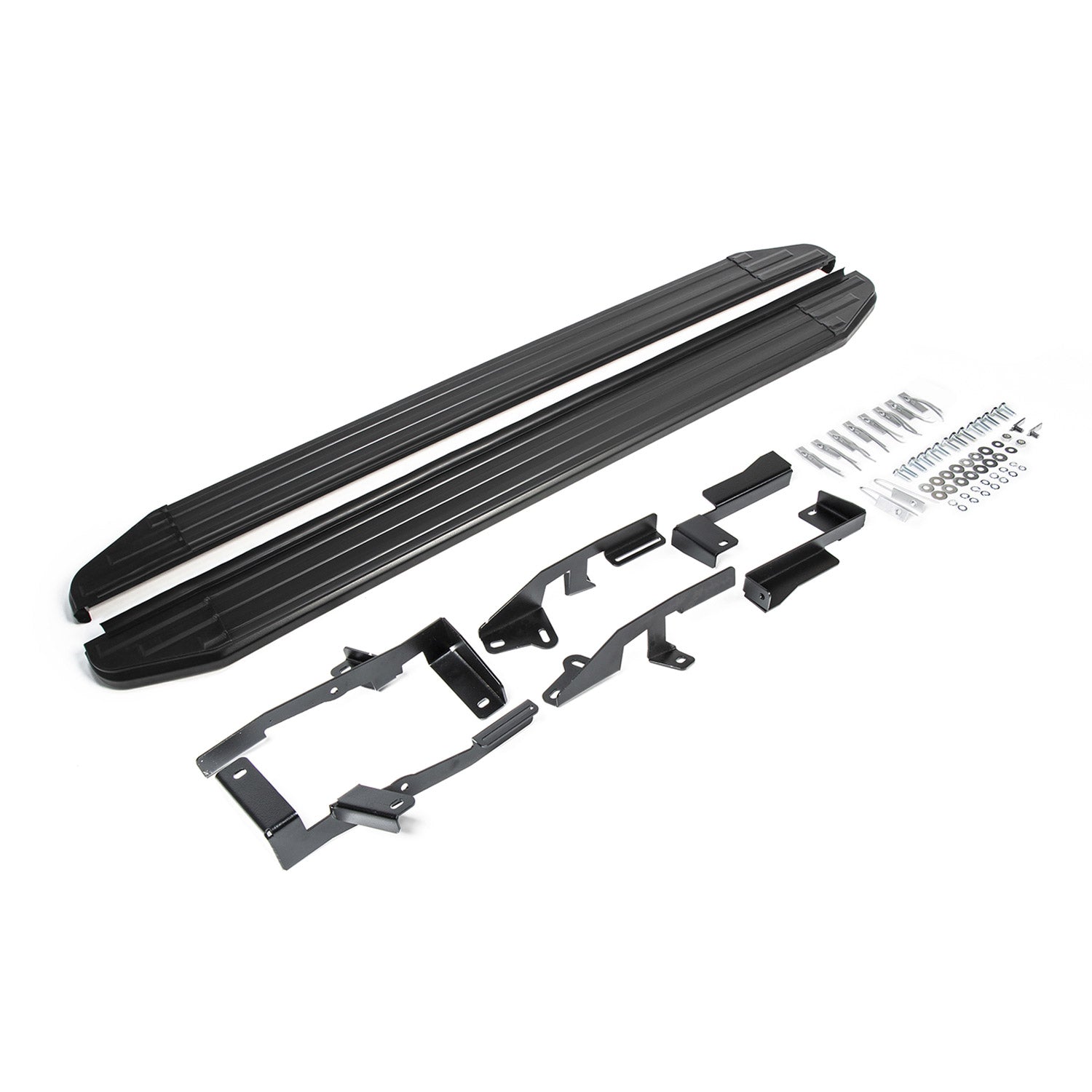 Trittbretter Seitenschweller für Audi Q5 8R 2008-2017 Aluminium Schwarz ABE 2x
