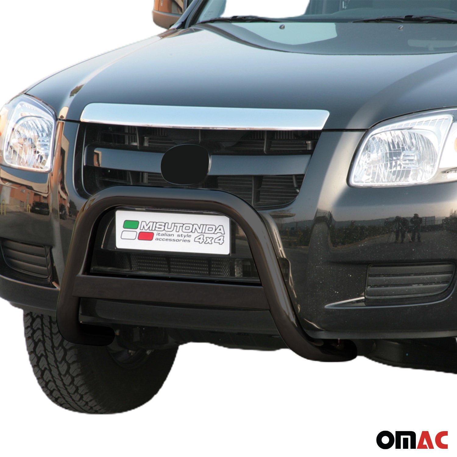 Frontbügel Frontschutzbügel für Mazda BT-50 2006-2012 ø63mm Stahl Schwarz Schutz