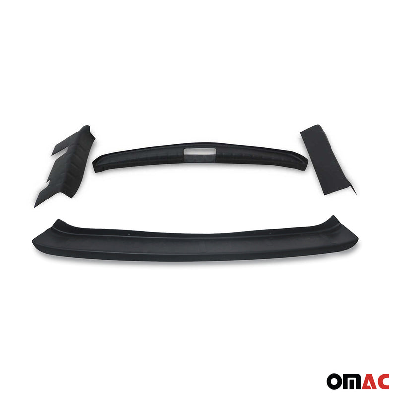 Ladekantenschutz & Stoßstange Satz für Dacia Duster mk1 2010-2017 ABS Schwarz