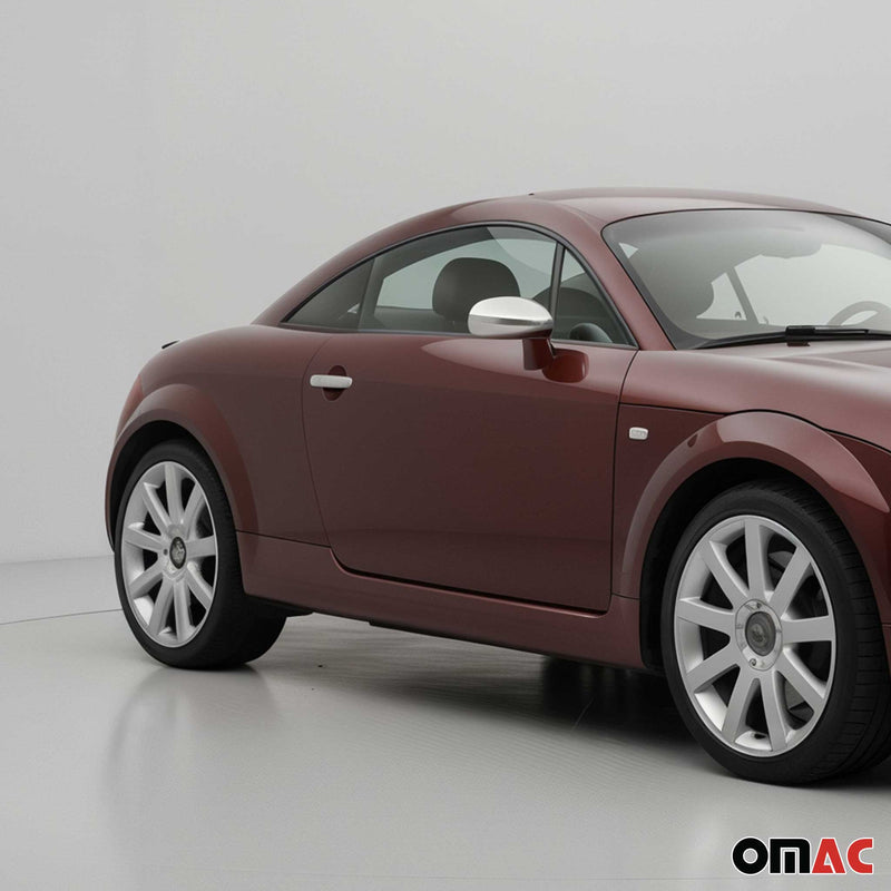 Türgriff Blende Chrom für Seat Mii 2011-2025 2-Tür Gebürstet Silber 2tlg