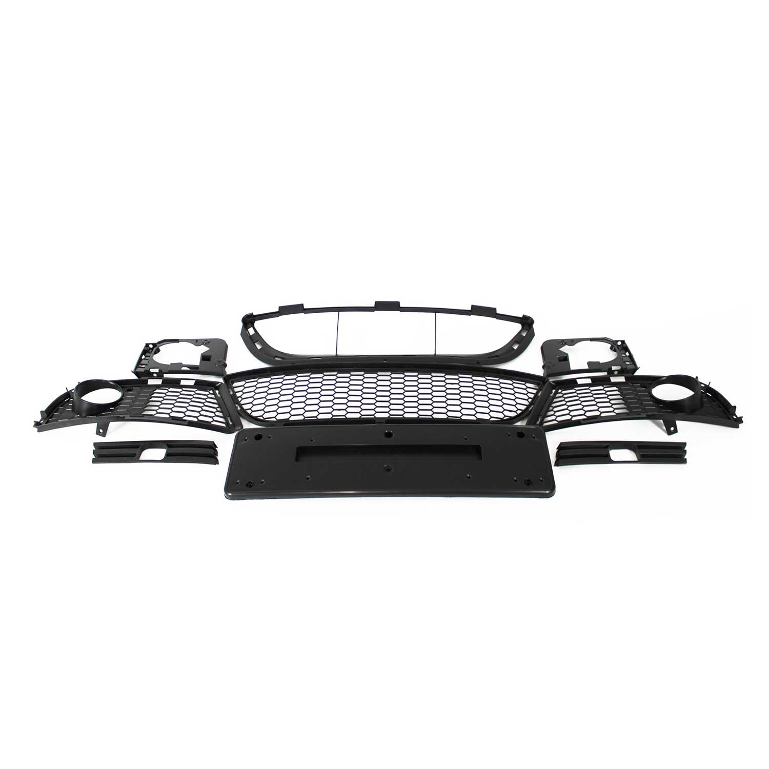 JOM Stoßstange für BMW E90/ E91 LCI 2008-2011 ohne PDC Schwarz
