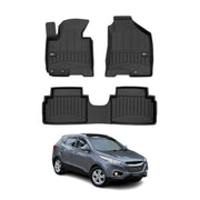 OMAC Gummi Fußmatten für Hyundai ix35 2009-2015 Premium TPE Automatten 3tlg
