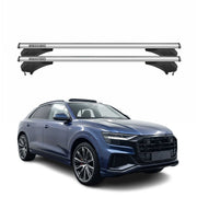 Menabo Dachträger Grundtäger für Audi Q8 4M 2018-2026 Aluminium Silber 2 tlg