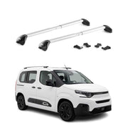 Dachträger Grundtäger für Citroen Berlingo III 2024-2026 FL Alu Silber 2 tlg ABE