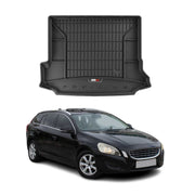 OMAC Gummi Kofferraumwanne für Volvo V60 2011-2018 TPE Laderaumwanne Schwarz