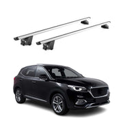 Dachträger Grundtäger für MG HS I 2018-2024 100kg Aluminium Silber 2tlg ABE