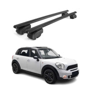 Dachträger Grundtäger für Mini Countryman R60 2010-2016 75kg Alu Schwarz 2tlg