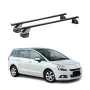 Menabo Dachträger Grundtäger für Peugeot 5008 mk1 2009-2017 75kg Stahl Schwarz