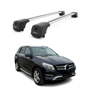 Dachträger für Mercedes M Klasse GLE W166 2012-2019 Aluminium 75kg Grau 2tlg