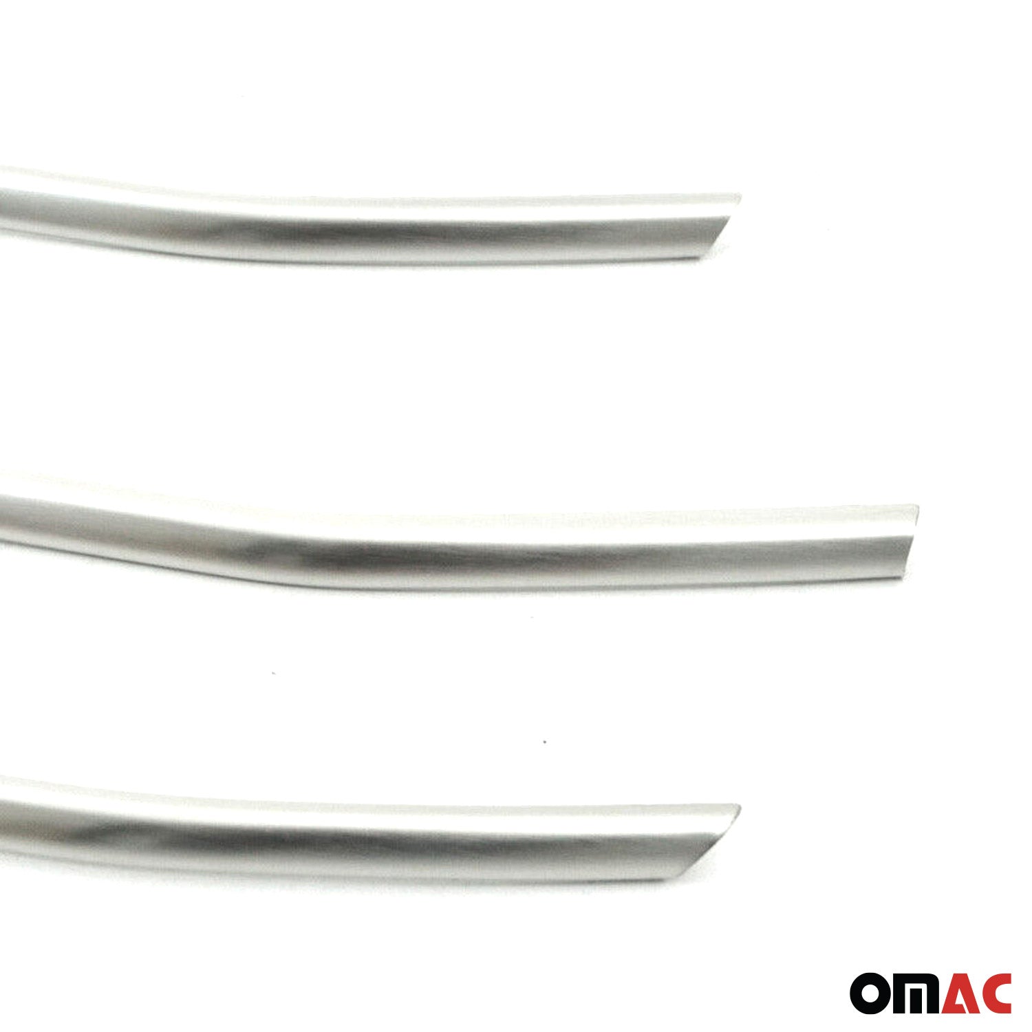 Kühlergrill Leisten für Mercedes Sprinter 907 910 2018-2026 Gebürstet Chrom 5x