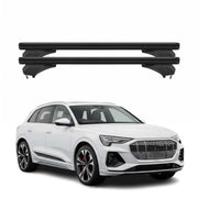 Menabo Dachträger Grundtäger für Audi Q6 E-Tron 2024-2026 Aluminium Schwarz 2tlg