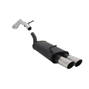 Novus Sportauspuff für Audi A3 Seat Leon VW Golf 4 New Beetle 2x76 MS-Design ABE