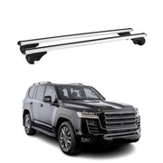 Dachträger Grundtäger für Toyota Land Cruiser 2022-2026 75kg Alu Silber 2 tlg